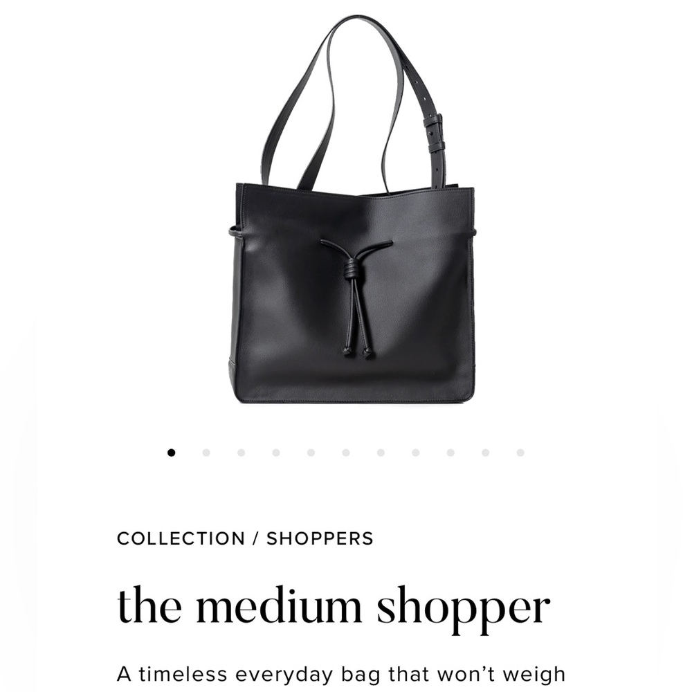 Von Holzhausen Medium Shopper - Black
